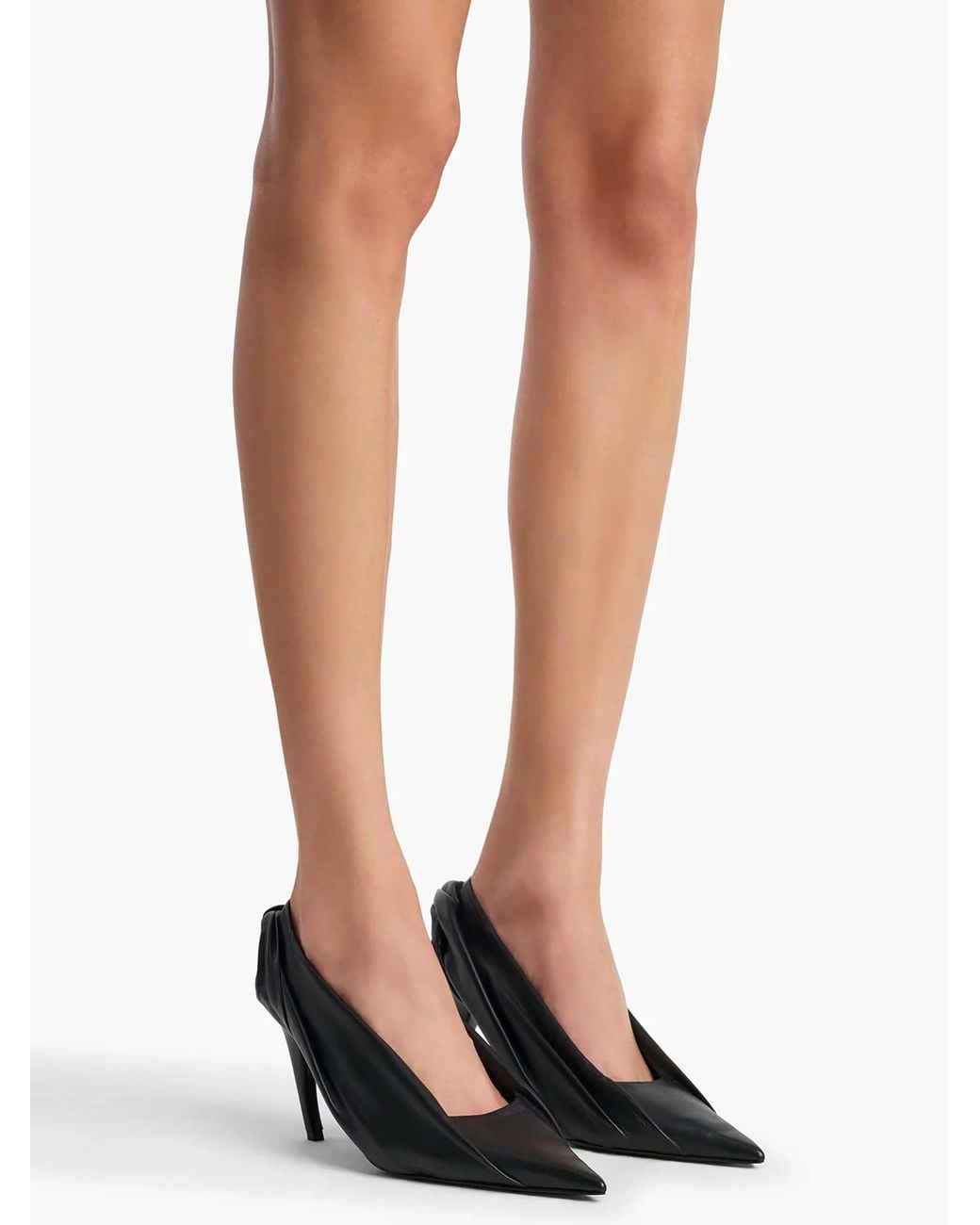 Khaite Black Eve Pump Shoes