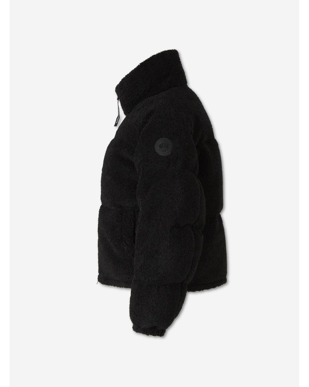 Canada Goose Black Short-Feathered Sheepskin Down Jacket