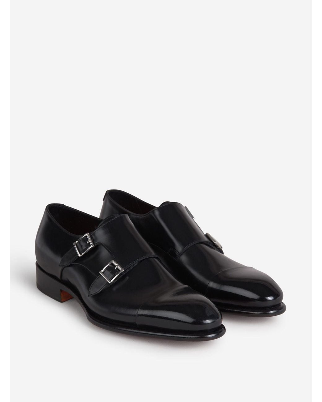 Santoni Schnallenschuhe in Black für Herren