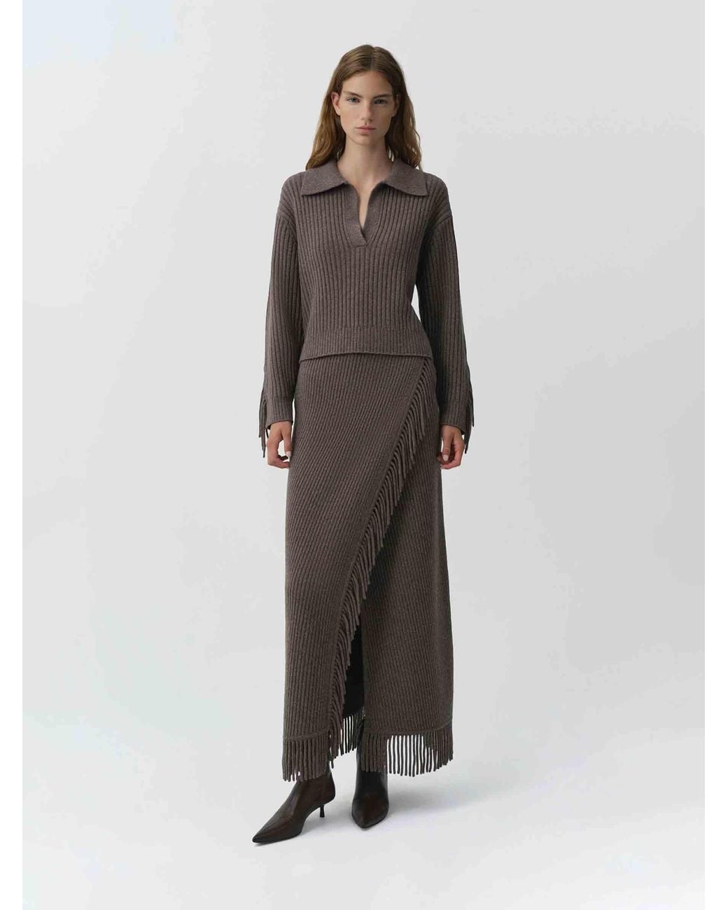 Pull Col Roulé Jonathan Simkhai en coloris Brown