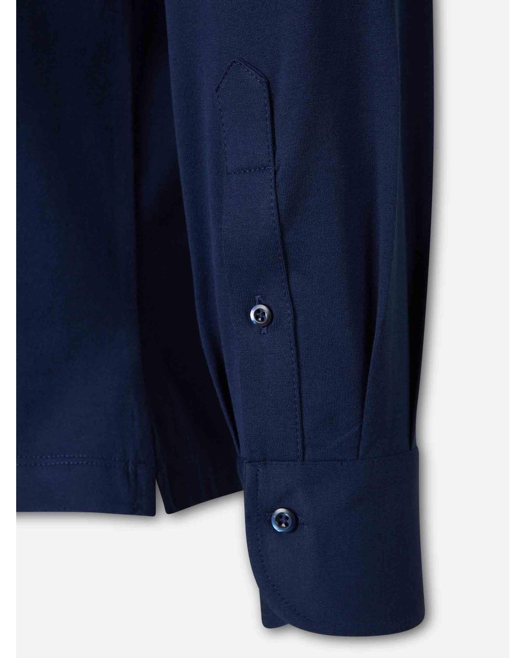 Brunello Cucinelli Blue Polo Knit Cotton for men