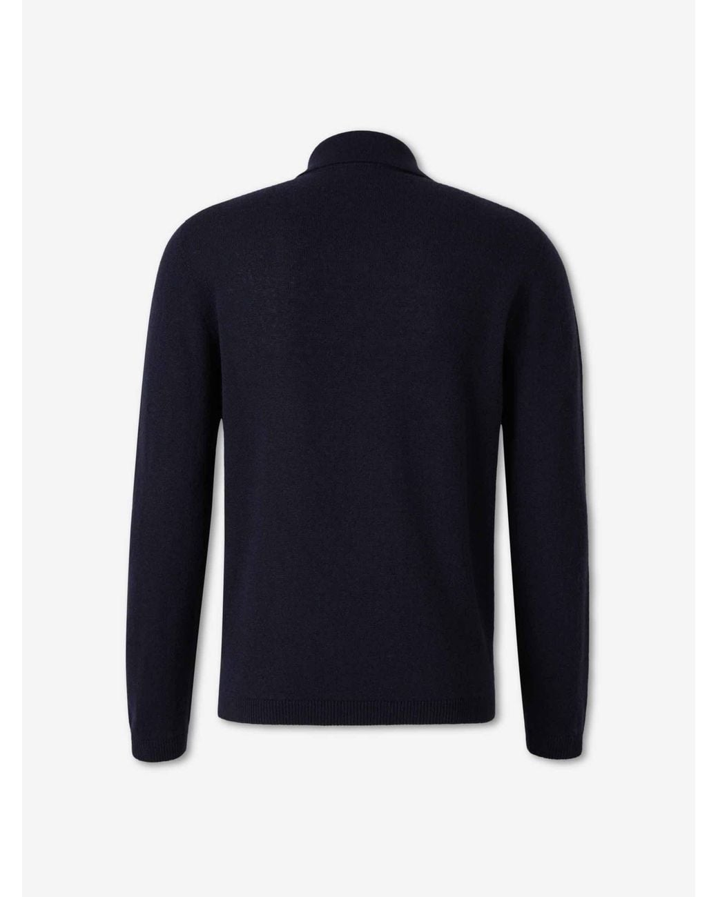 The Row Blue Polo Neck Sweater for men