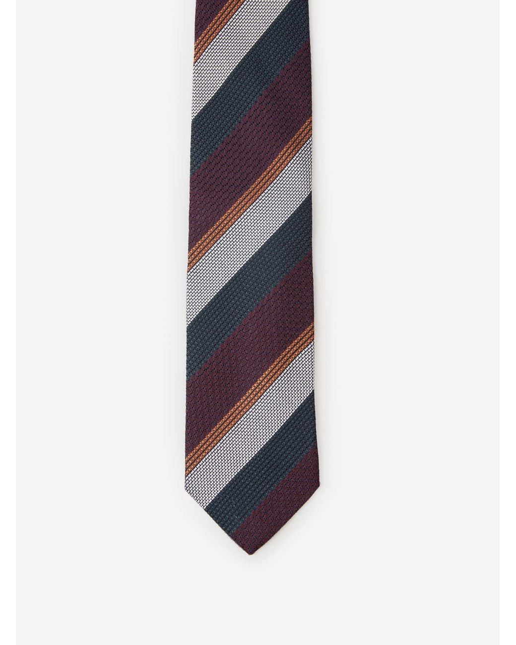 Bigi por Santa Eulalia Multicolor Striped Motif Tie for men