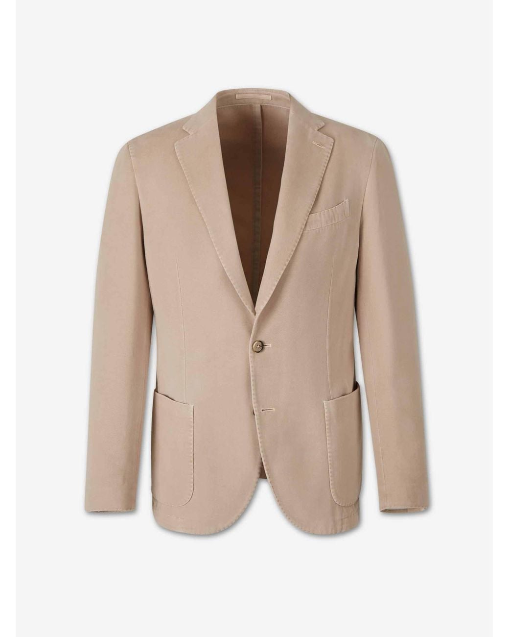 Santa Eulalia Natural Blazer Straight for men