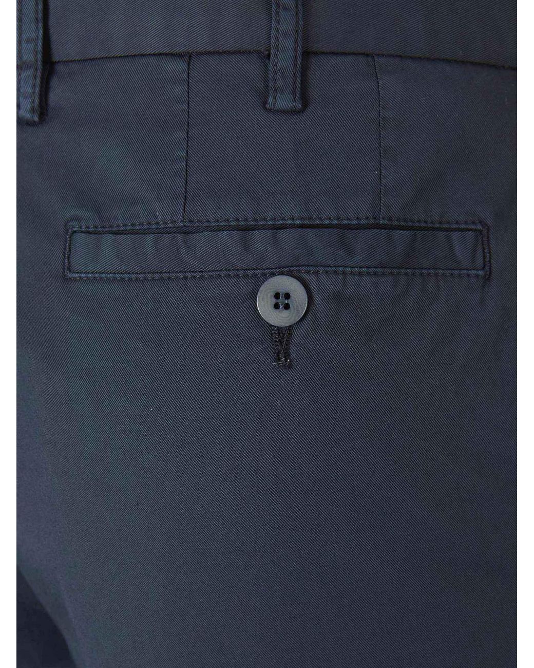 Pantalones Formales Algodón Santa Eulalia de hombre de color Blue