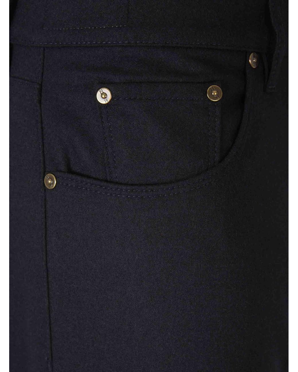 PT Torino Blue Straight Fit Pants for men
