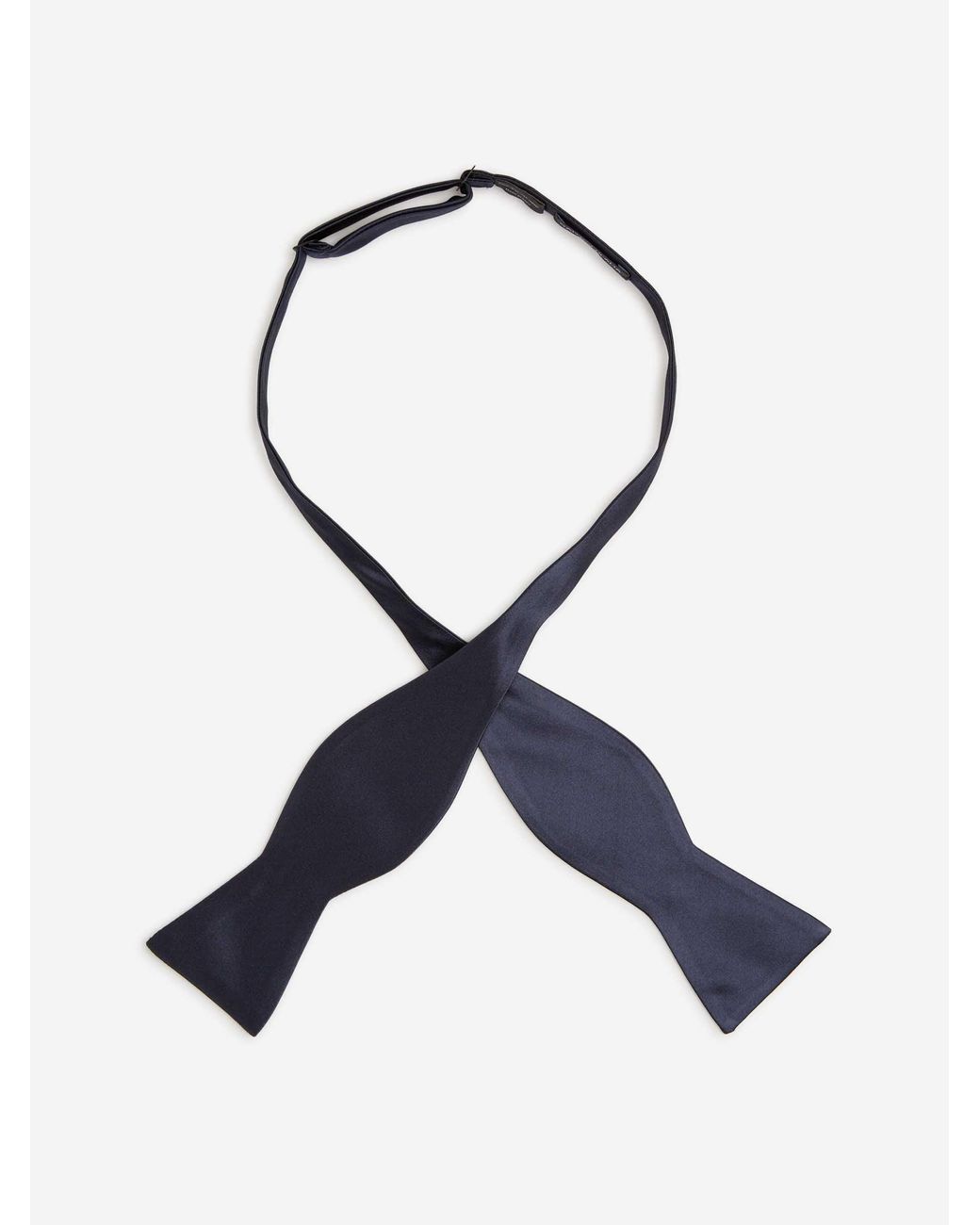Santa Eulalia Blue Silk Bowtie for men