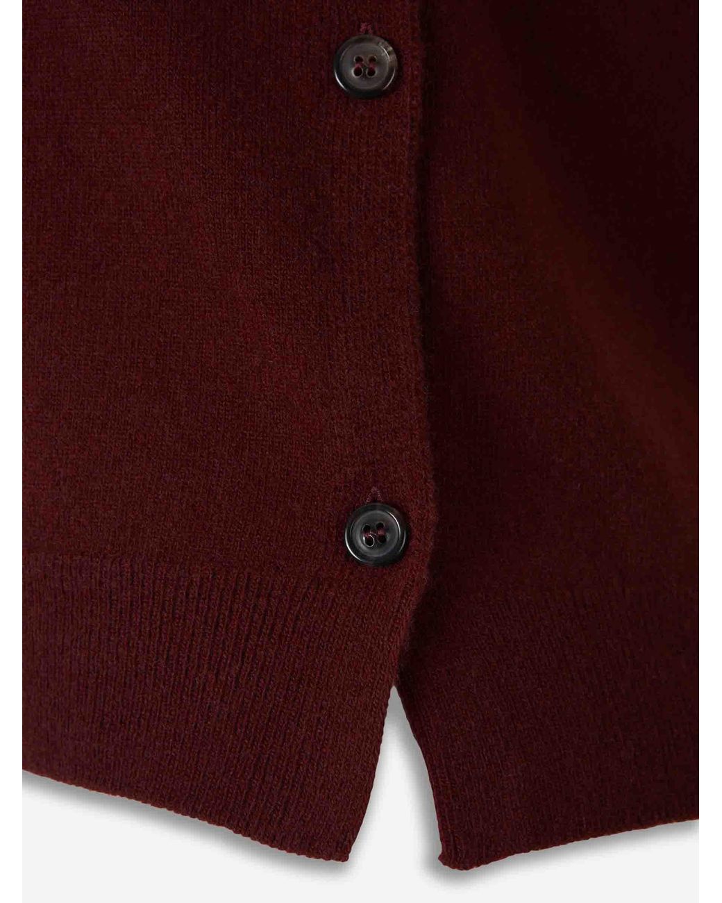 Maison Margiela Red Wool Vest
