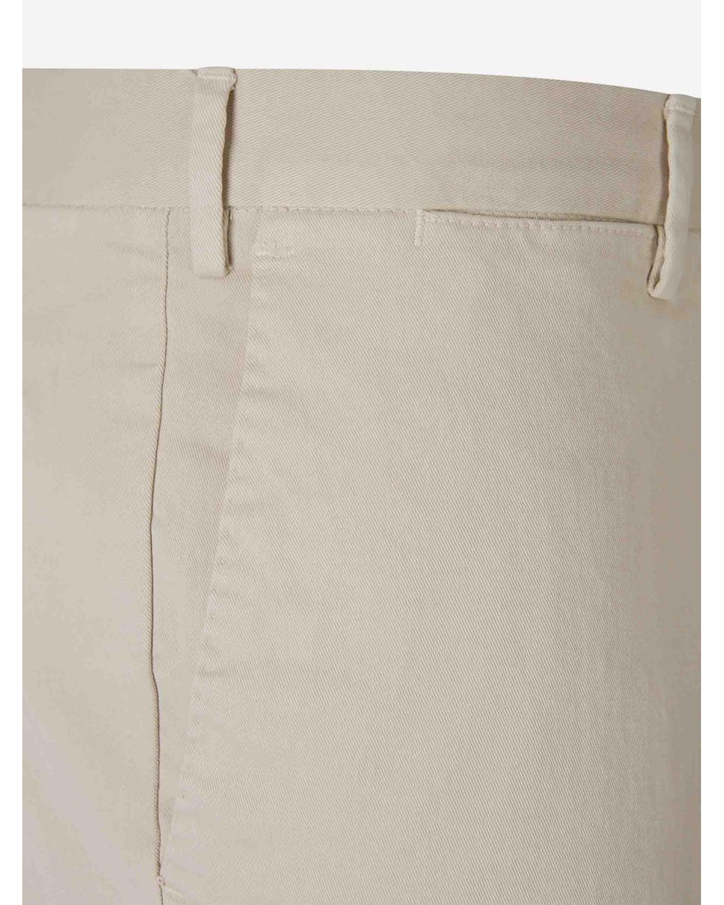 PT Torino Natural Straight Chino Trousers for men