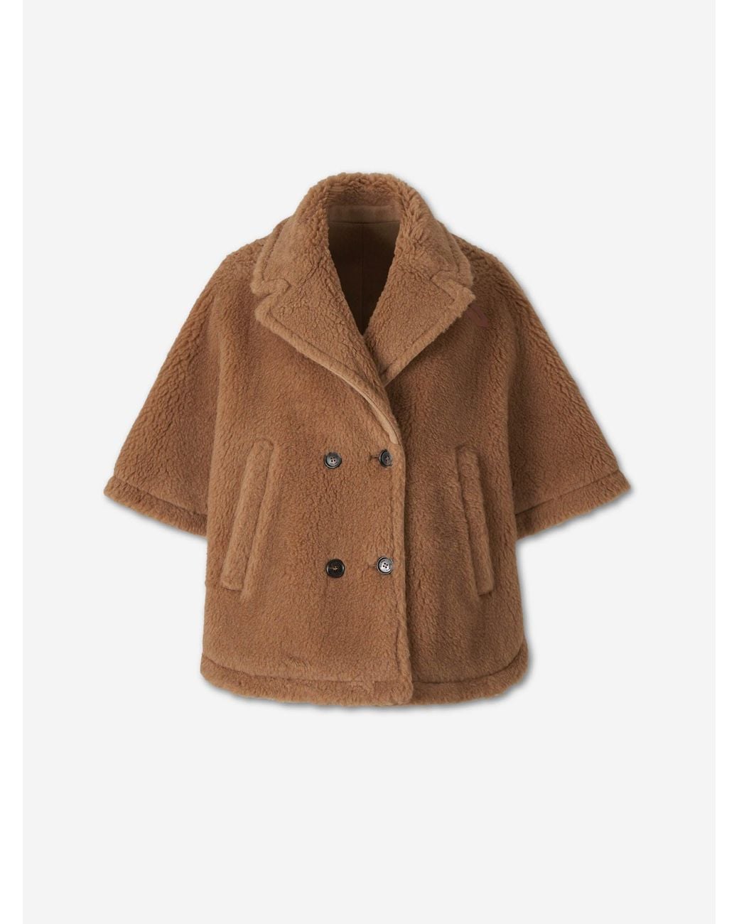 Max Mara Natural Reversible Cape