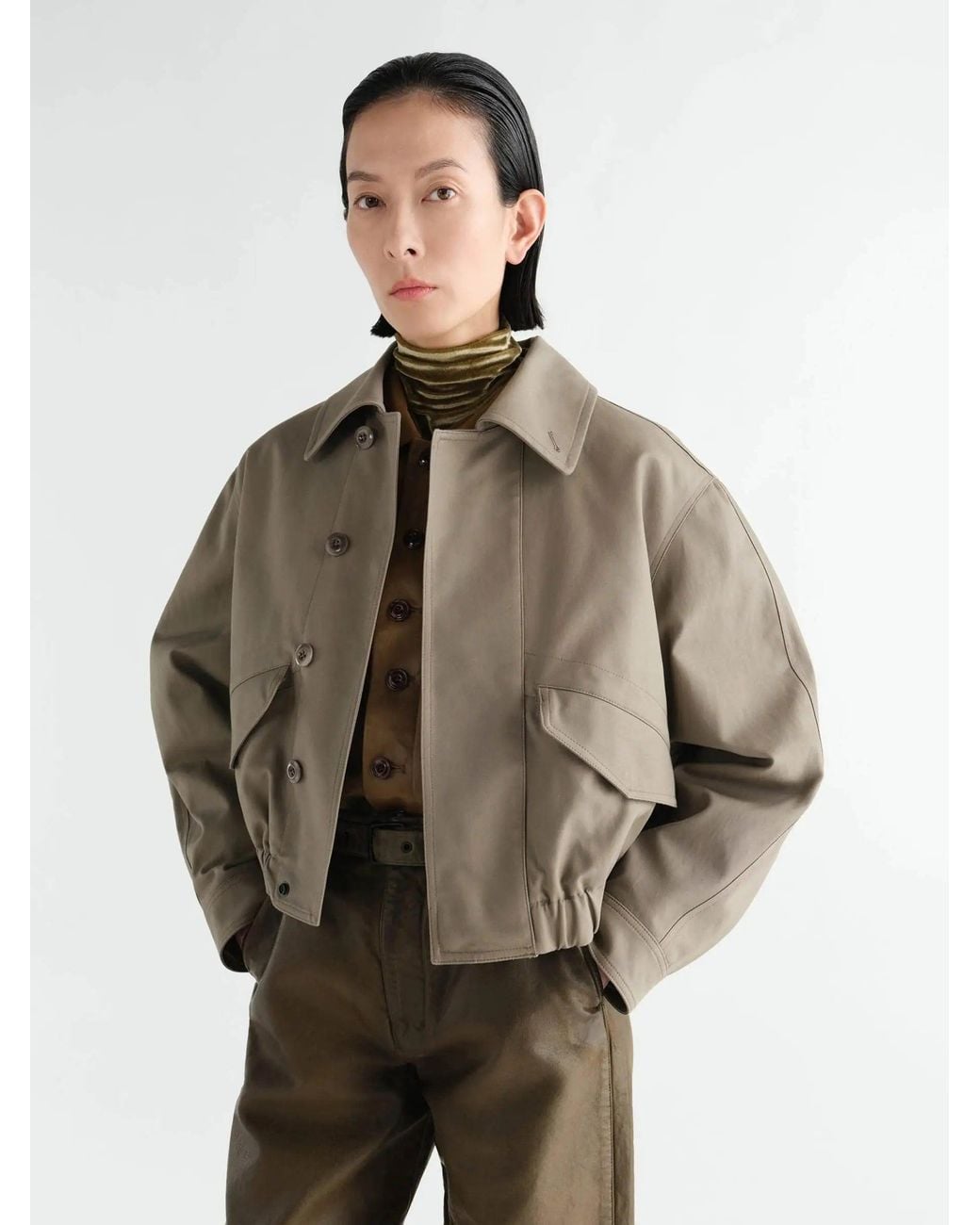 Lemaire Natural Casual Cotton Jacket