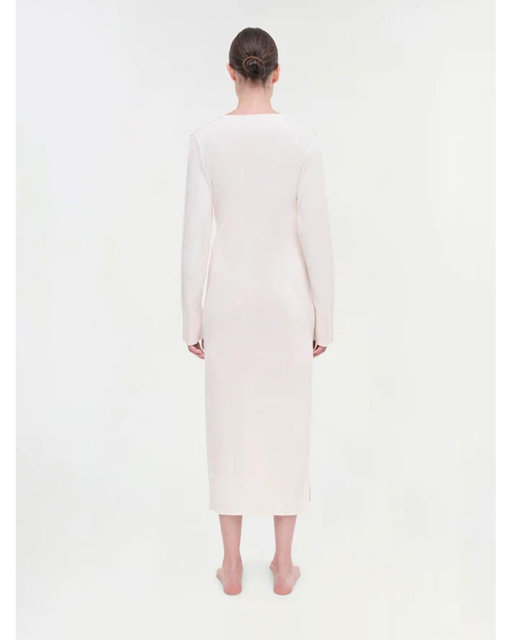 Jonathan Simkhai Natural Midi Dress Skyla