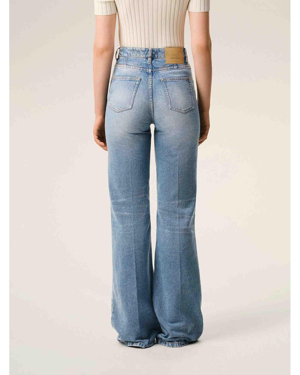Jeans Svasati di AMI in Blue