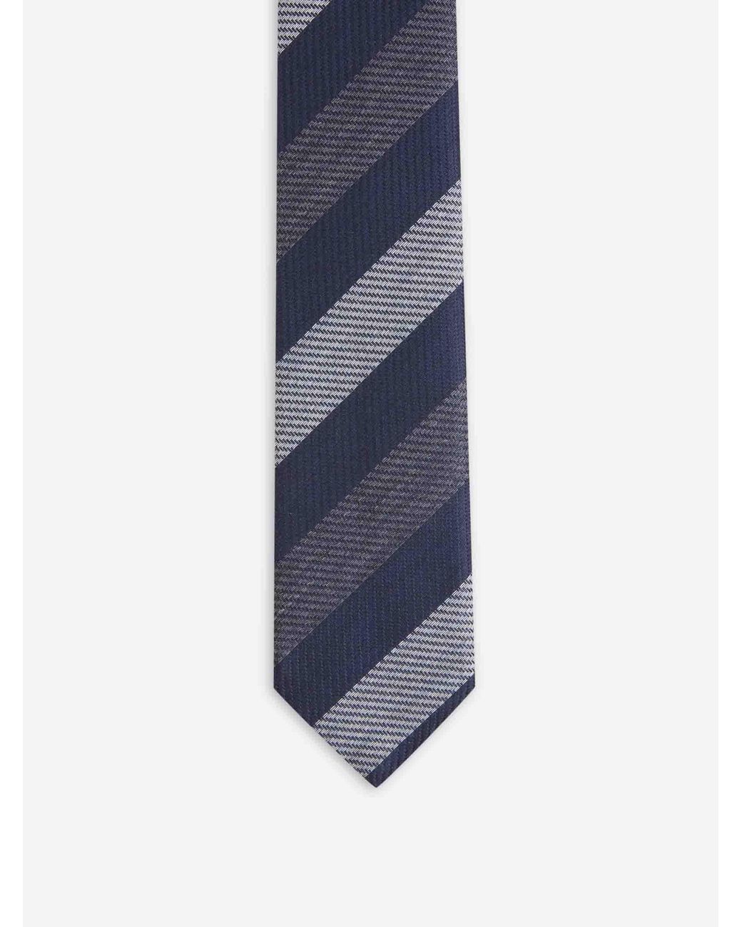 Brioni Blue Wool And Silk Tie for men