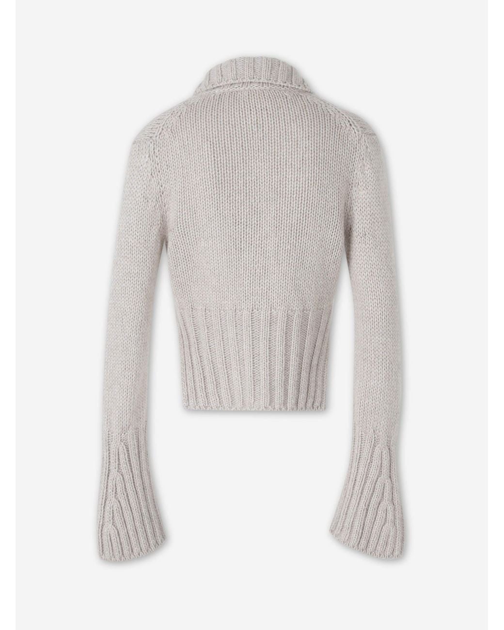 Khaite White Takeo Cardigan
