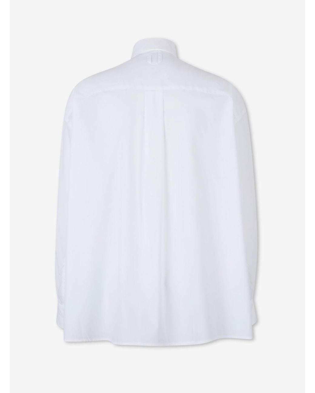 Jacquemus White Poisson Cotton Shirt for men
