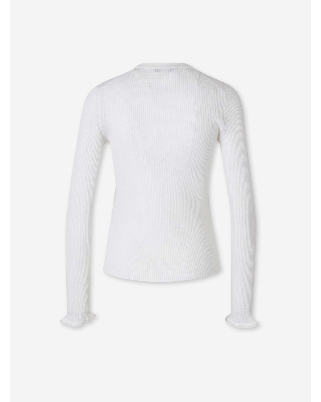 Dorothee Schumacher White Refined Essentials Cardigan