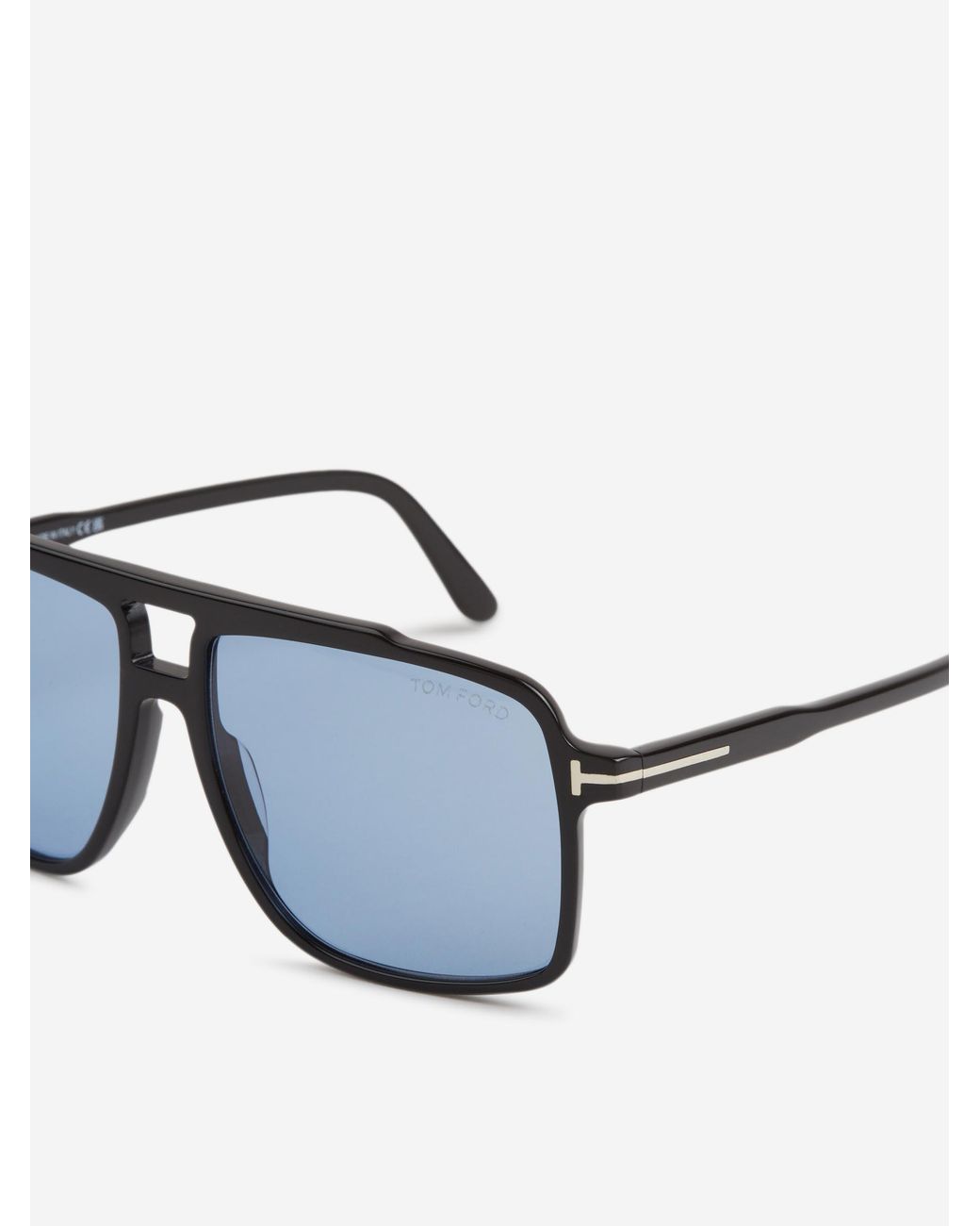 Tom Ford Blue Aviator Sunglasses for men