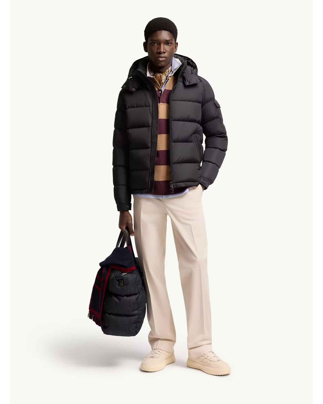 Maya Doudoune Moncler pour homme en coloris Black