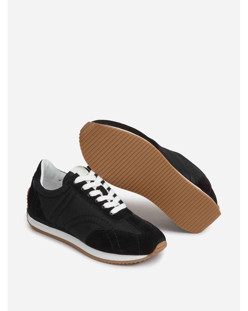 Totême Black Monogram Sneakers