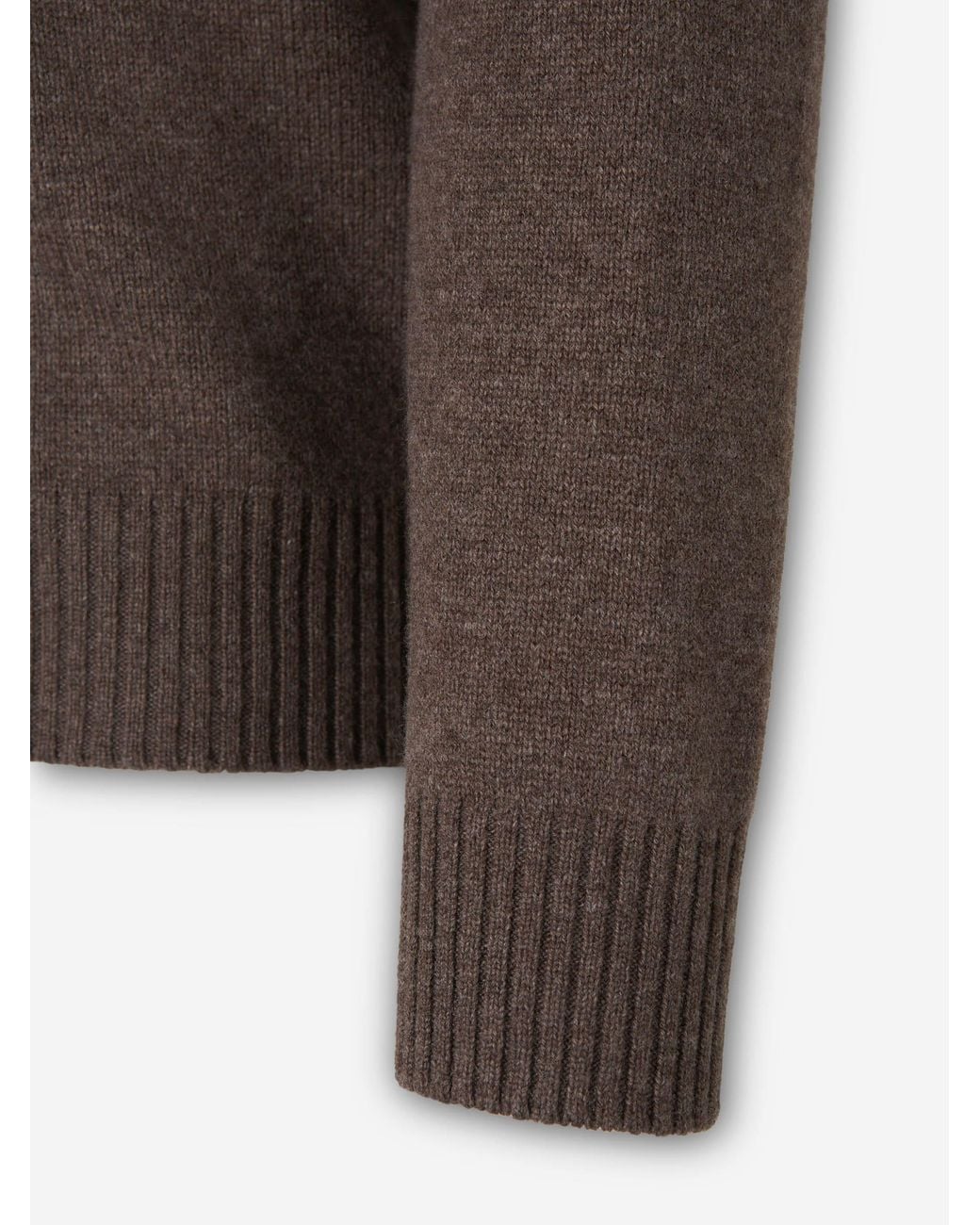 Santa Eulalia Brown High Neck Cardigan for men