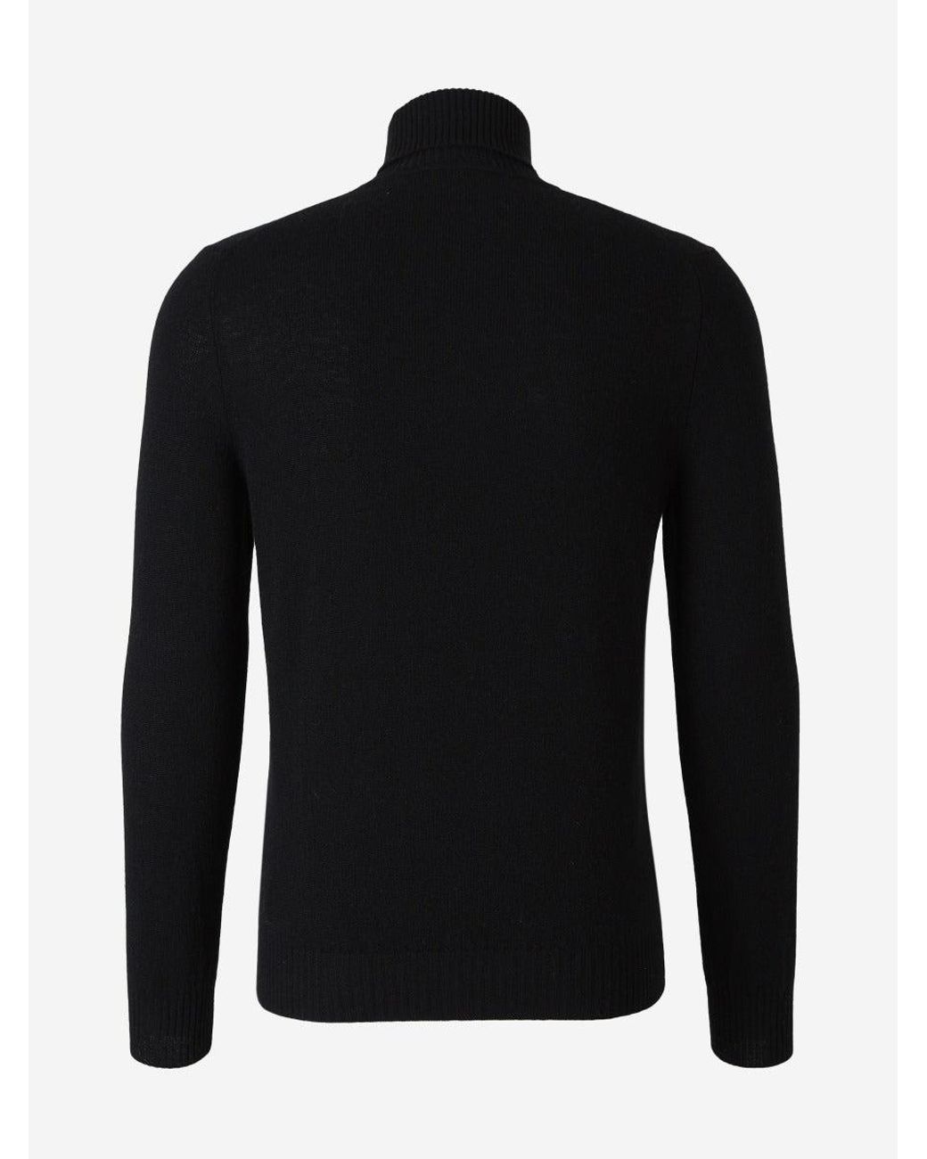 Santa Eulalia Black Turtleneck Sweater for men