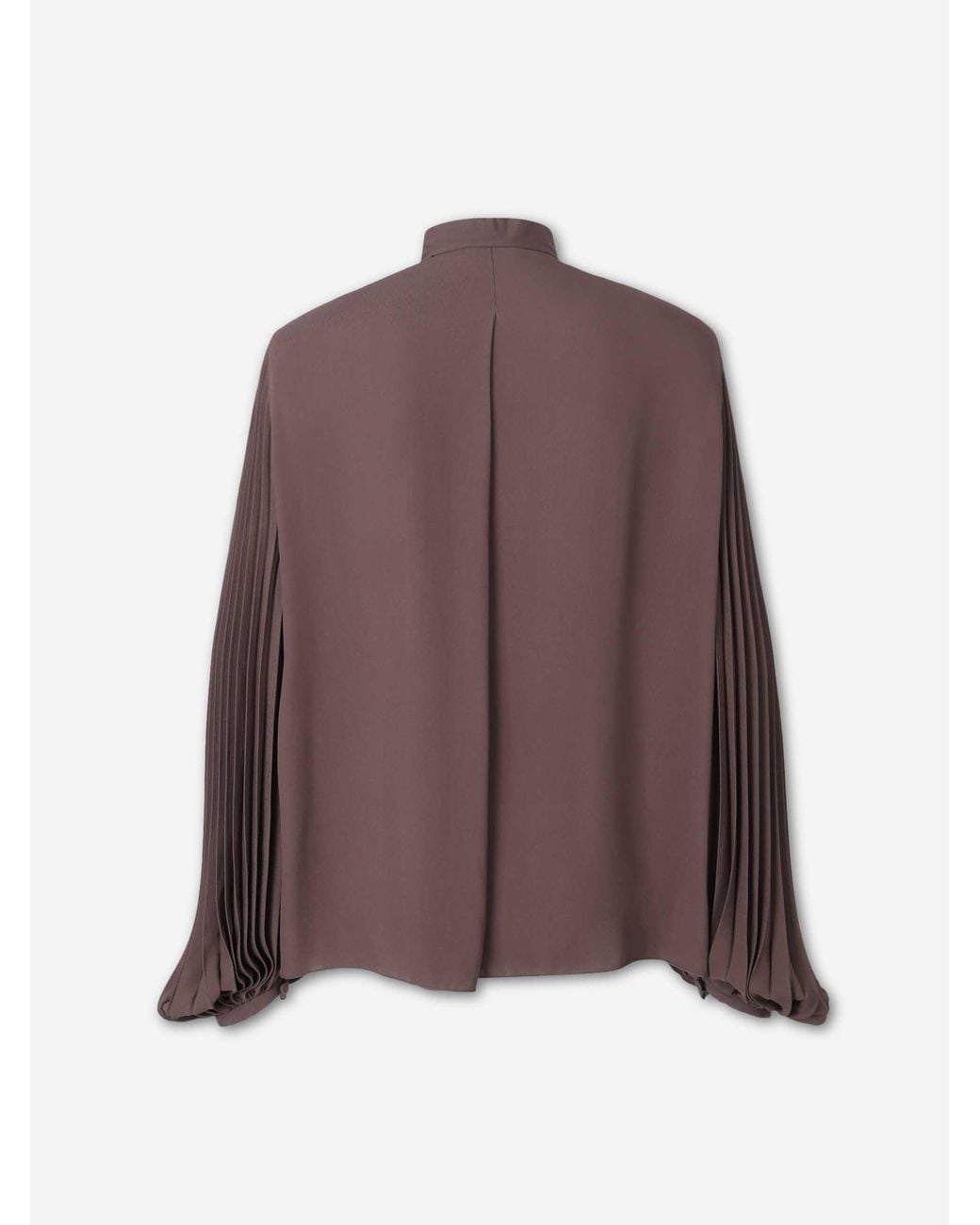 Camicetta Semplice A Pieghe di Tom Ford in Brown
