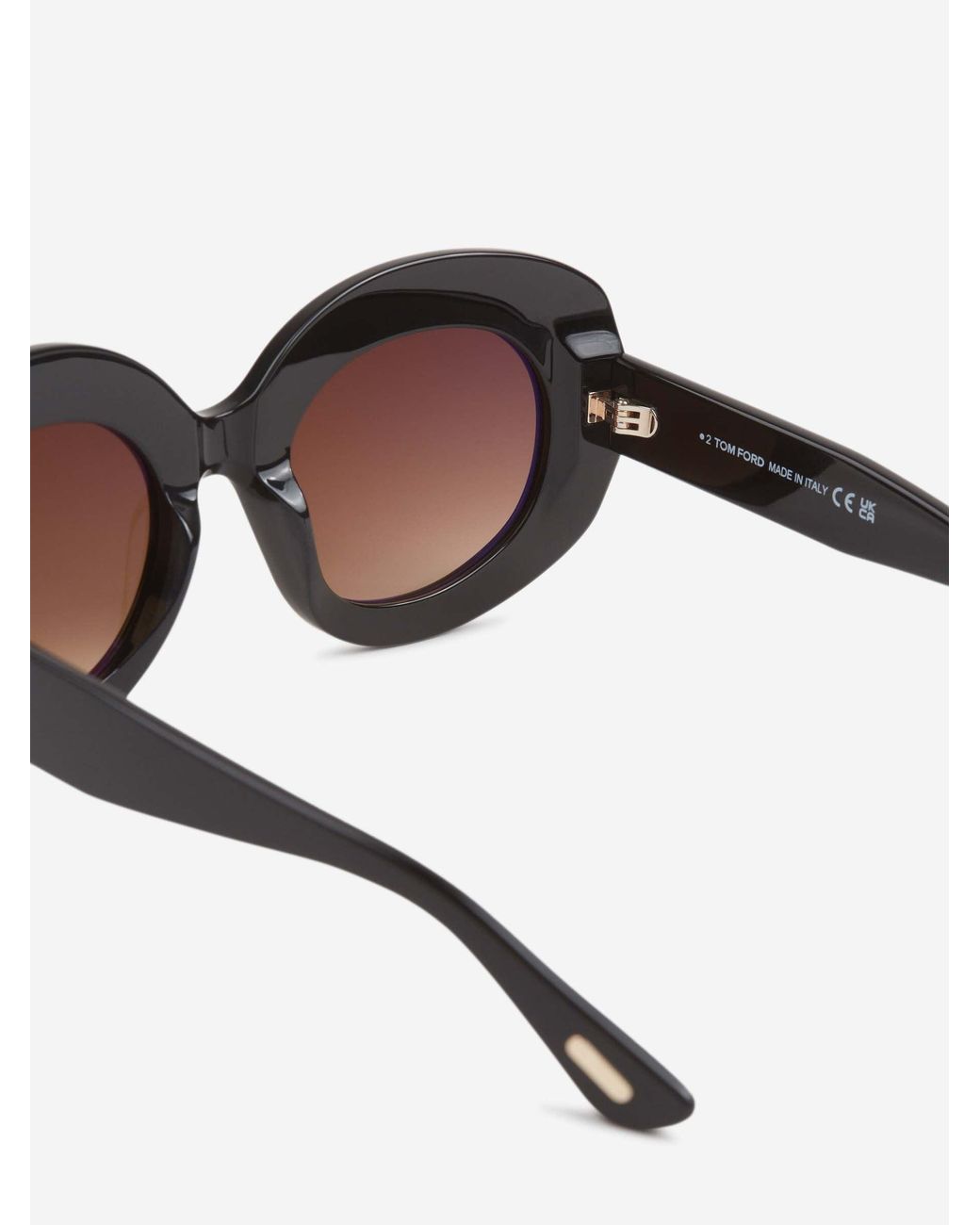 Tom Ford Black Claudette 02 Sunglasses