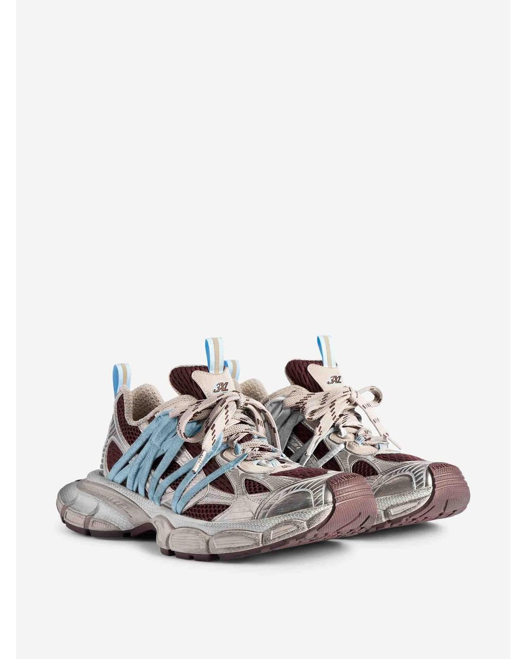 Balenciaga White 3Xl Interlace Sneaker