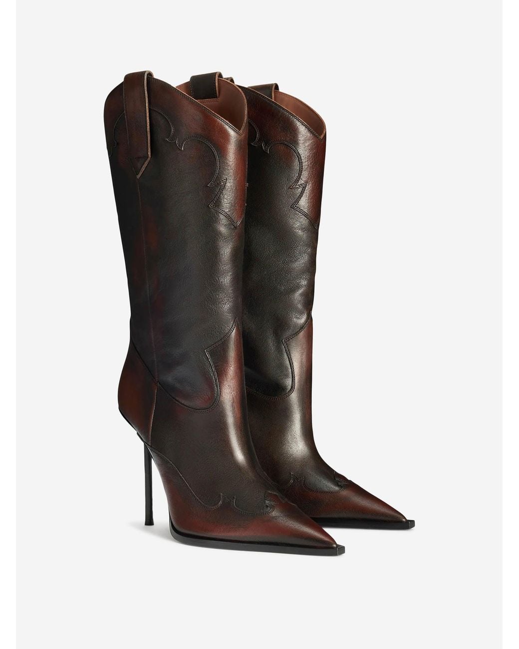 Paris Texas Brown Lidia Western Boot