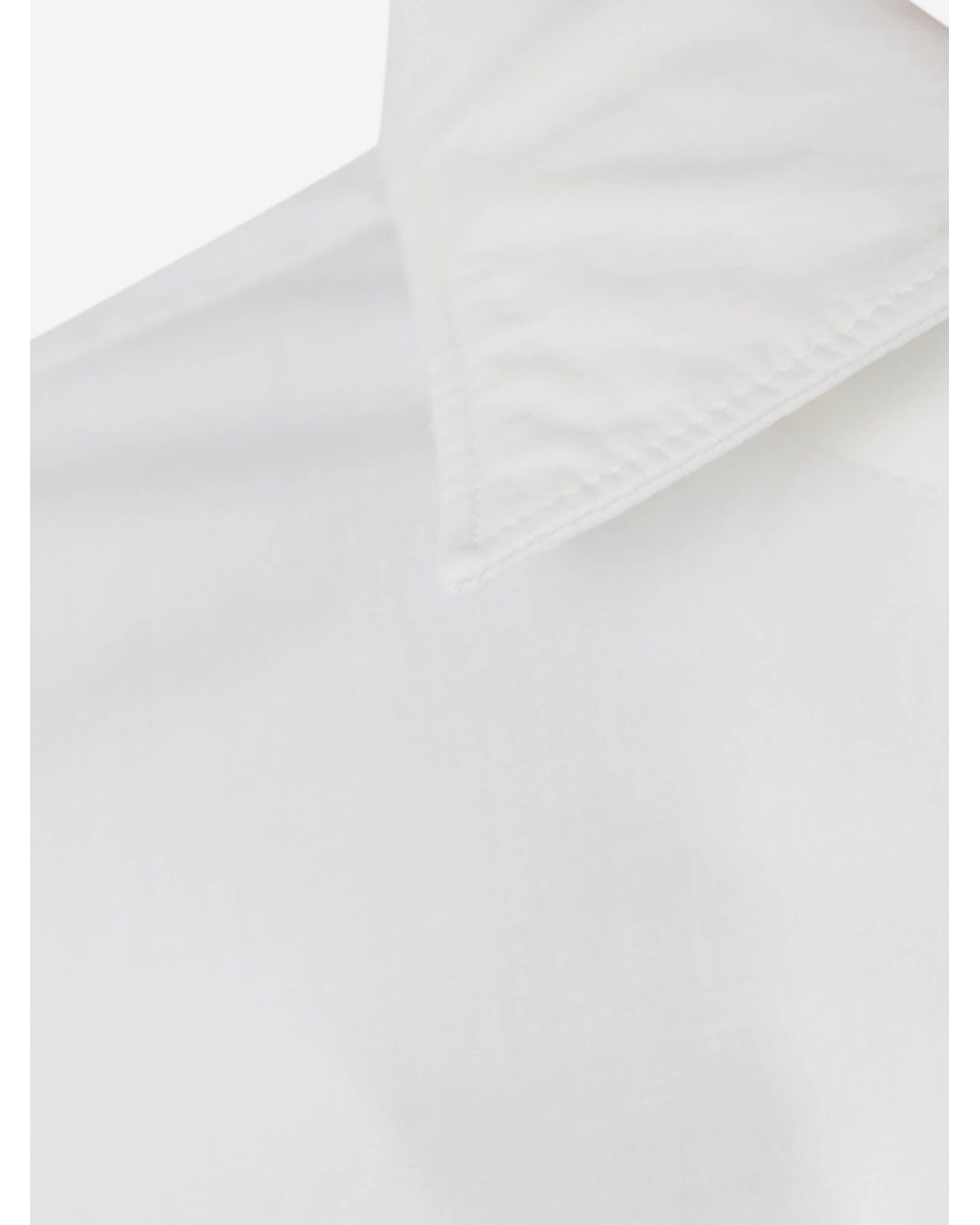 Santa Eulalia White Plain Shirt for men