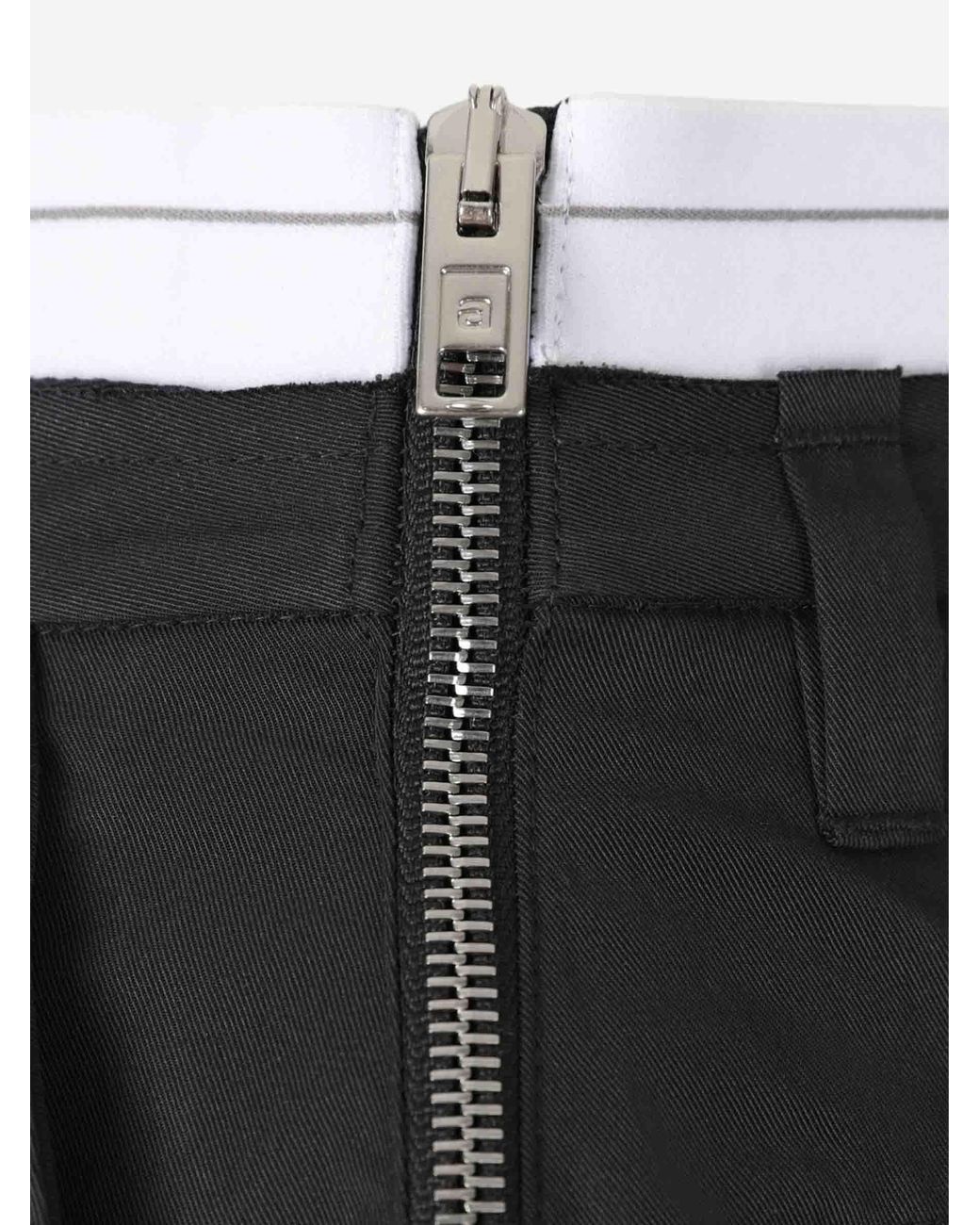 Alexander Wang Black Pleated Shorts