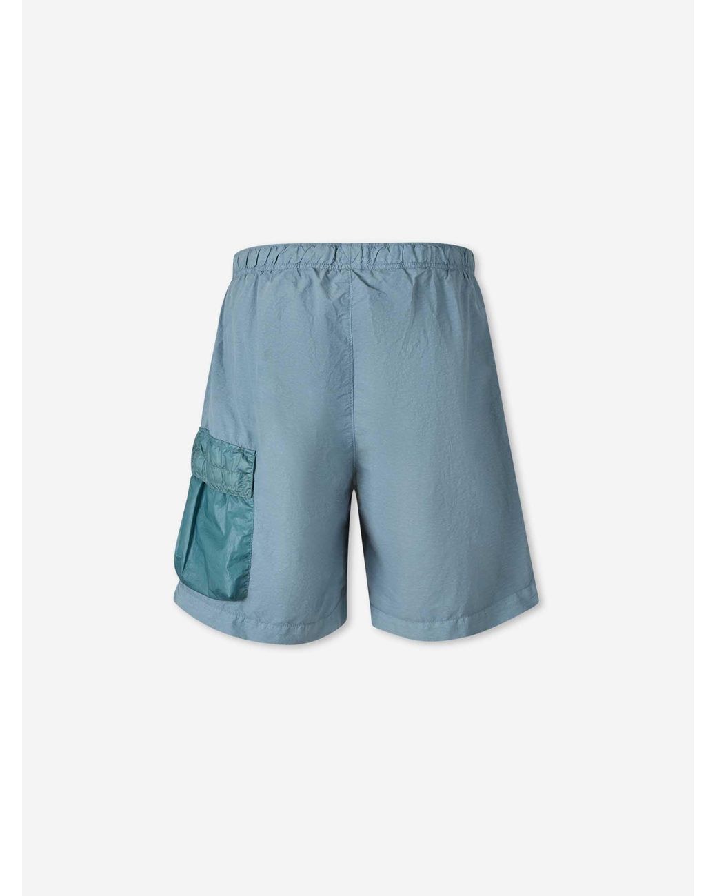 C P Company Blue Technical Bermuda Shorts Cargo for men