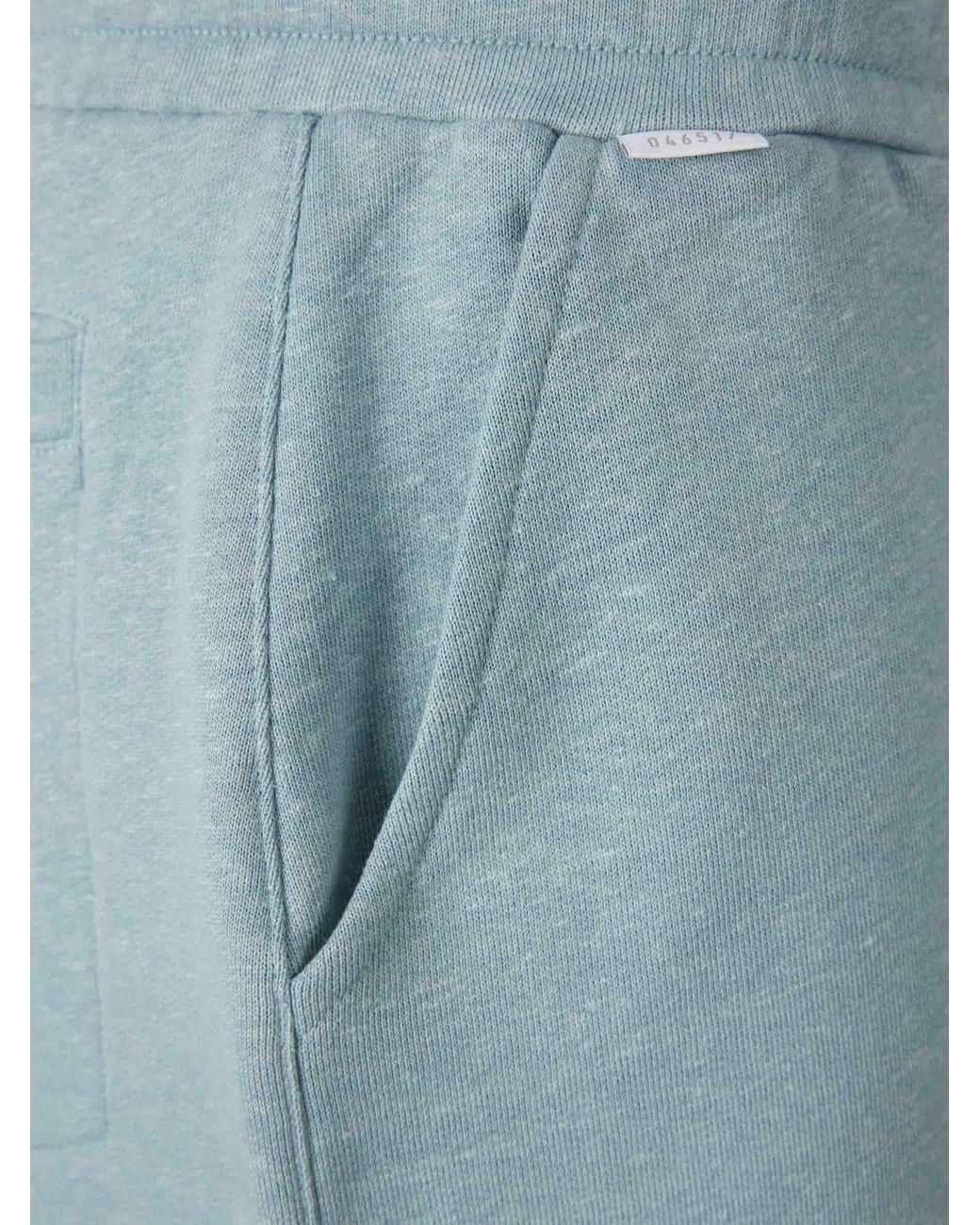 Santa Eulalia Blue Cotton Bermuda Shorts for men