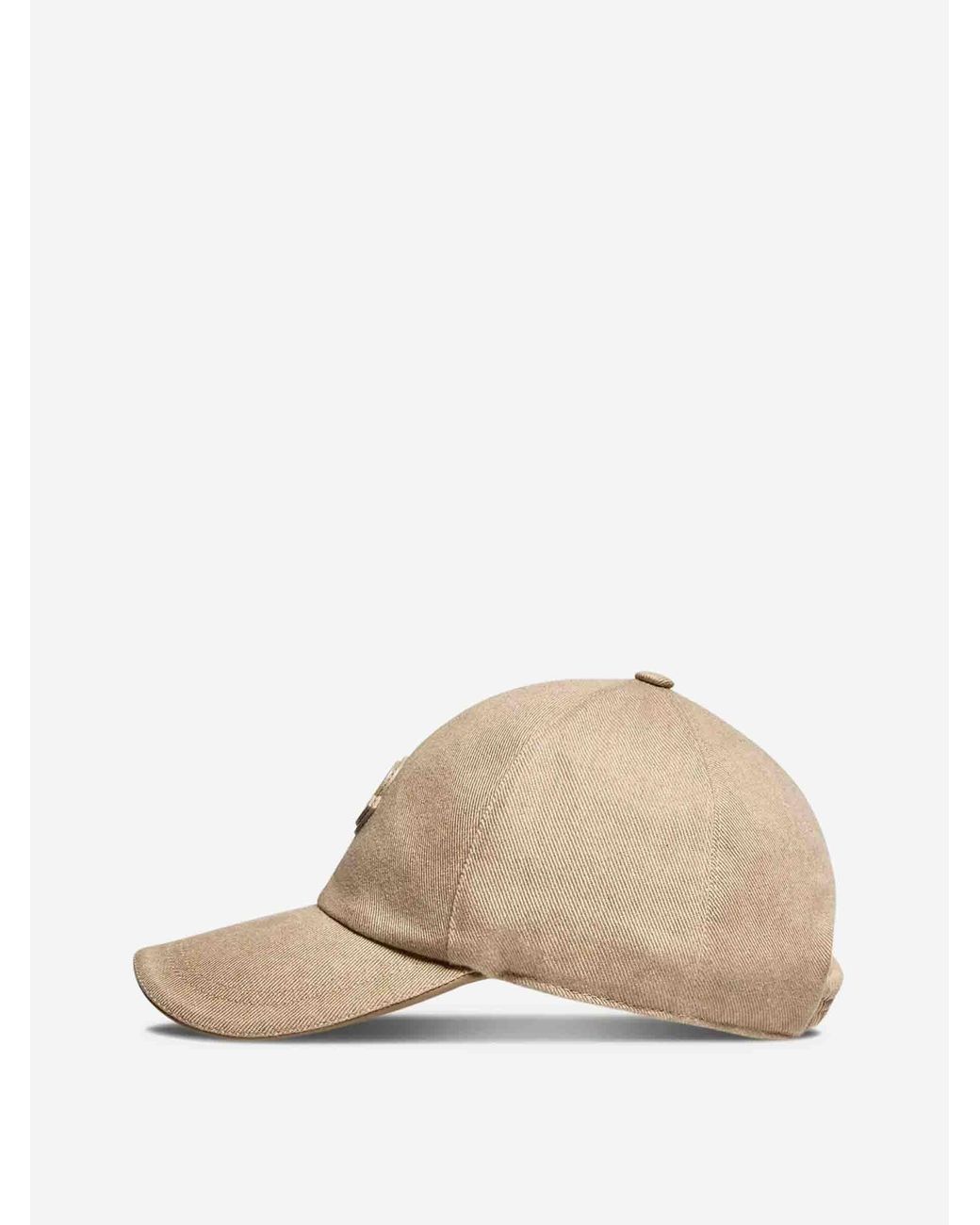 Moncler Baseballkappen-Logo in Natural für Herren