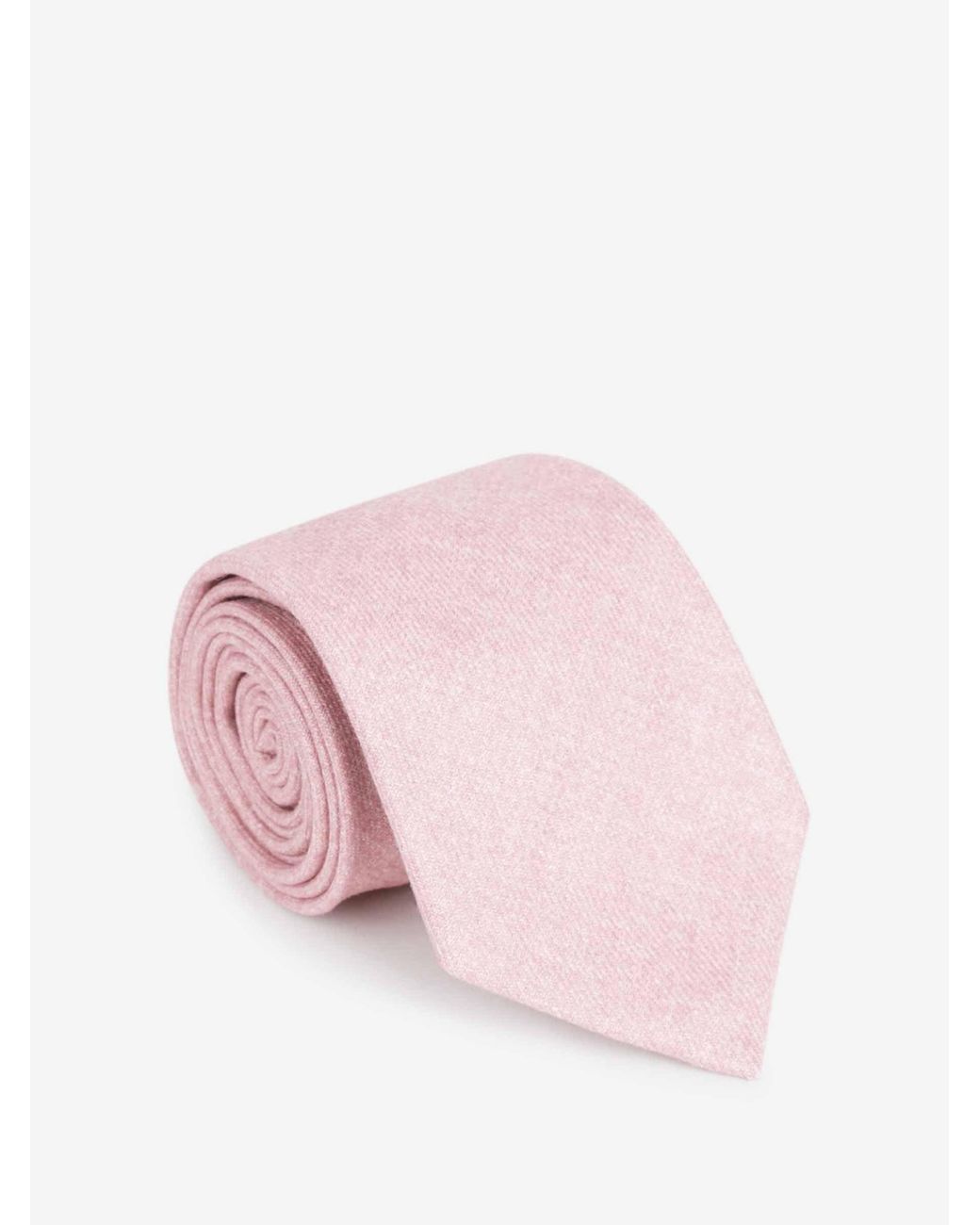 Bigi por Santa Eulalia Pink Wool Cashmere Tie for men