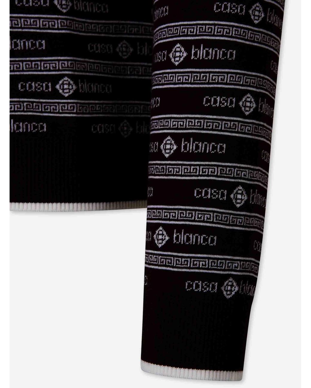 Casablanca Gray Logo Print Jersey for men