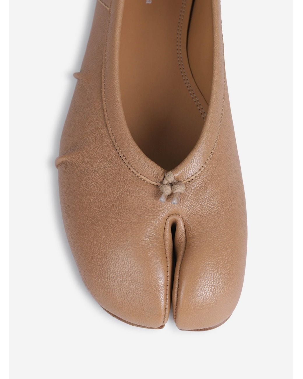Maison Margiela White Tabi Ballerinas