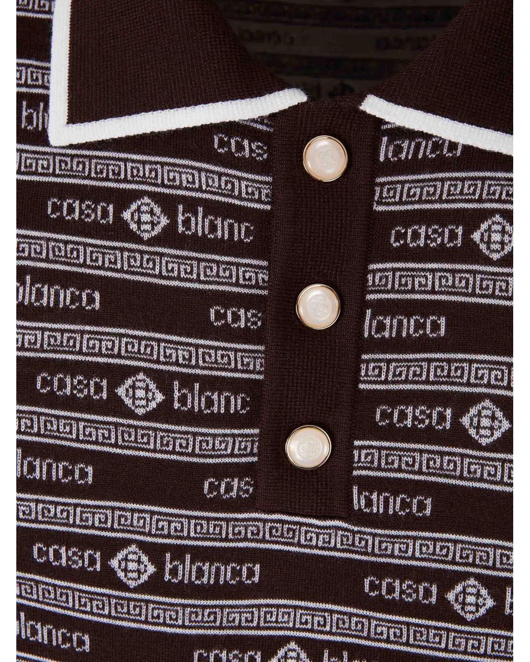 Casablanca Gray Logo Print Jersey for men