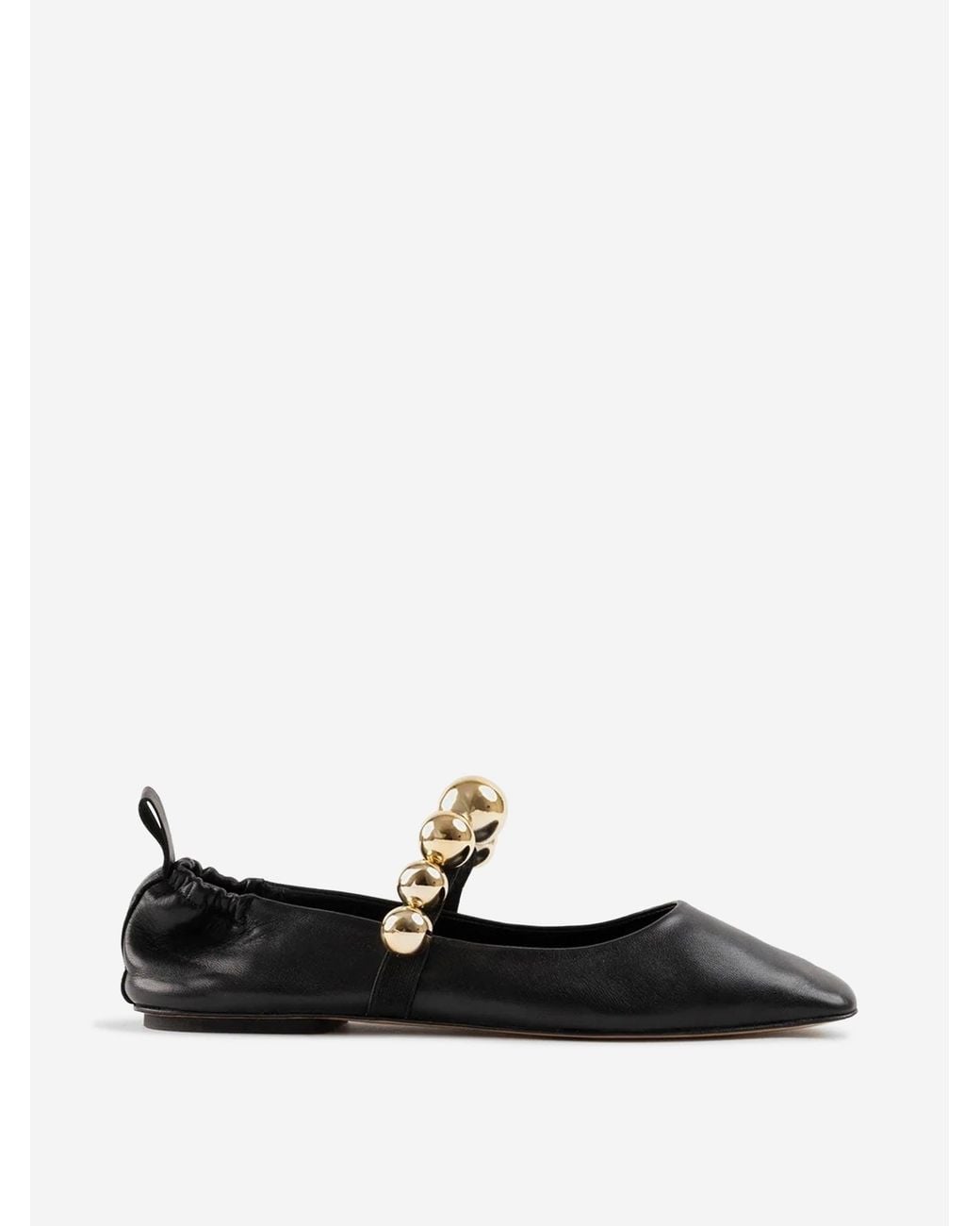Souliers Martinez White Flamenco Skin Ballerinas