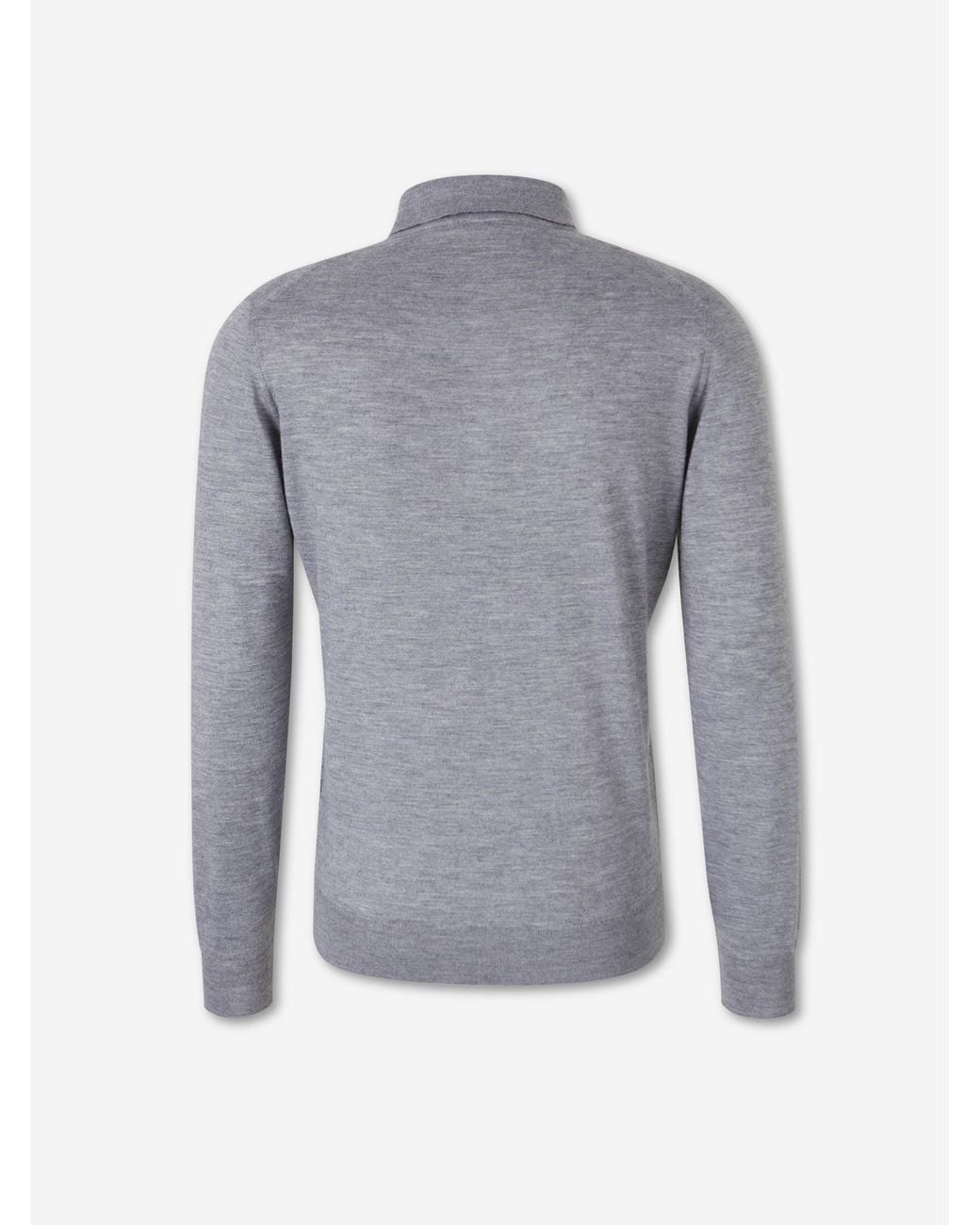 Santa Eulalia Feiner Polo-Pullover in Blue für Herren