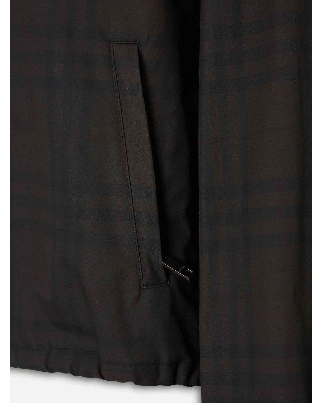 Burberry Black Newport Cotton Jacket for men