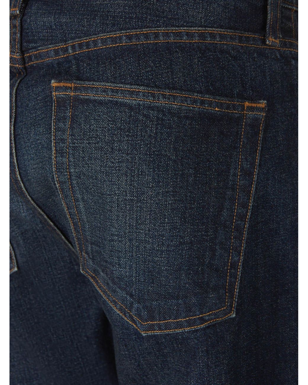 Agolde Blue Cotton Straight Leg Jeans for men