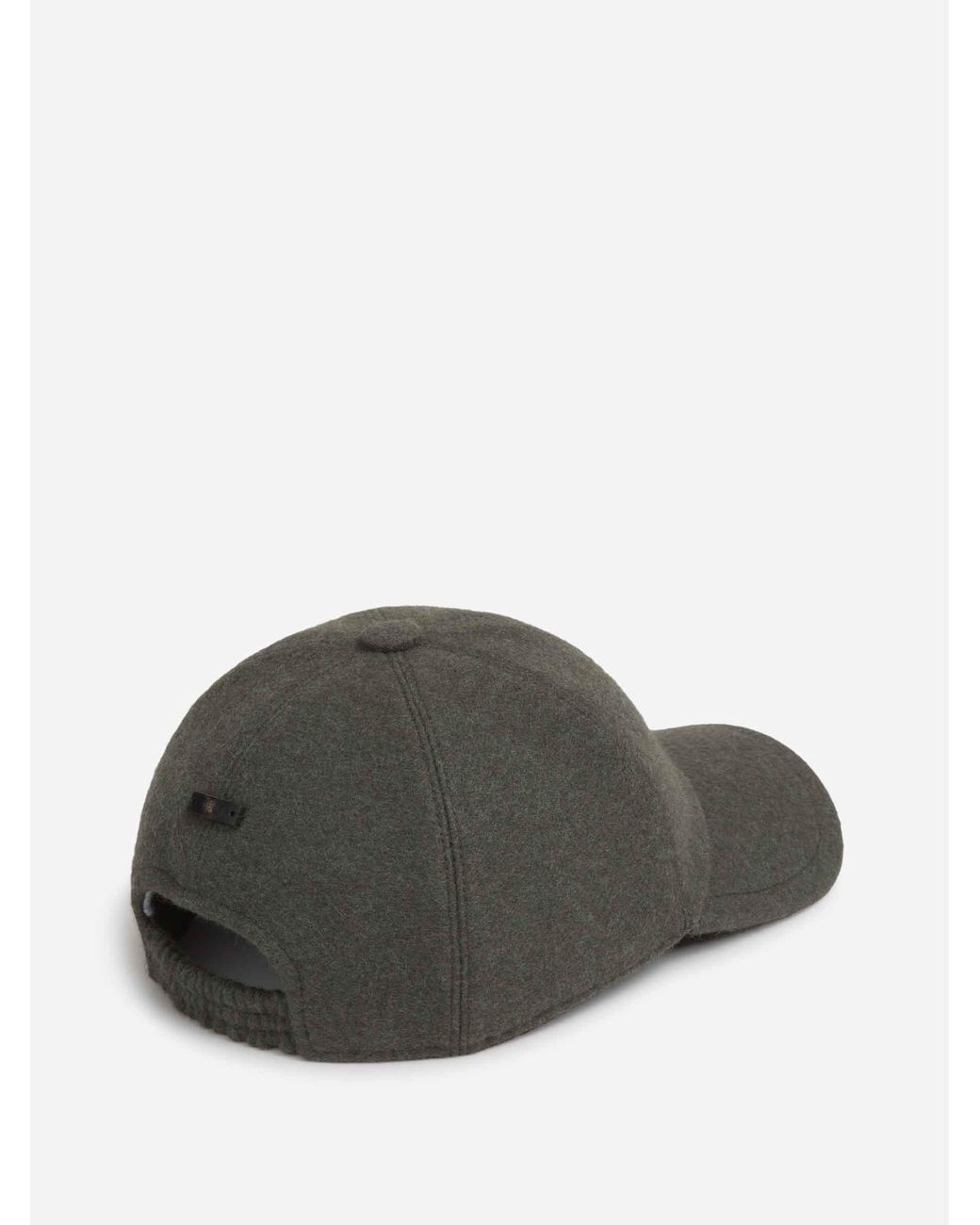 Fedeli Green Cashmere Cap for men