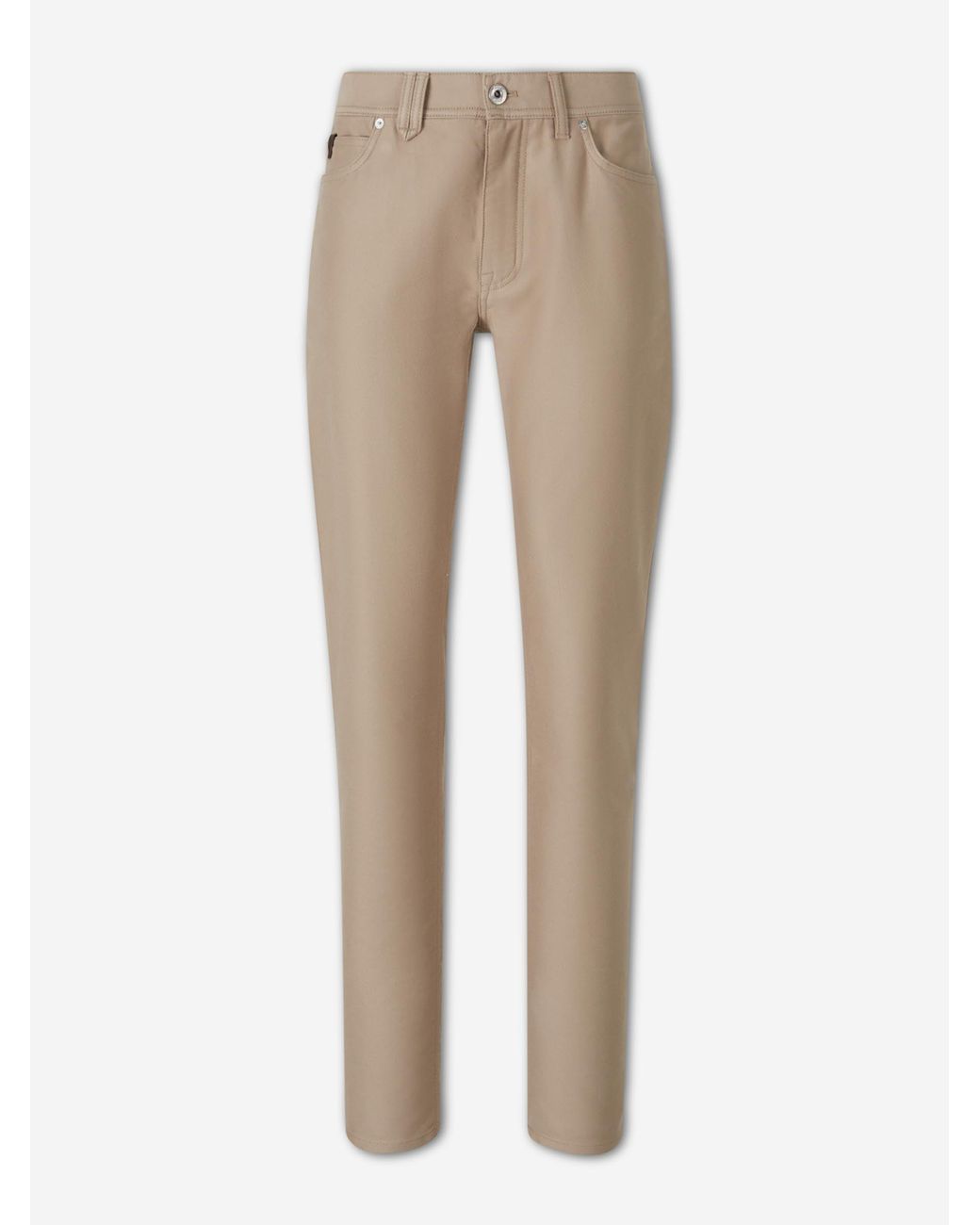 Brioni Natural Merano Cotton Jeans for men