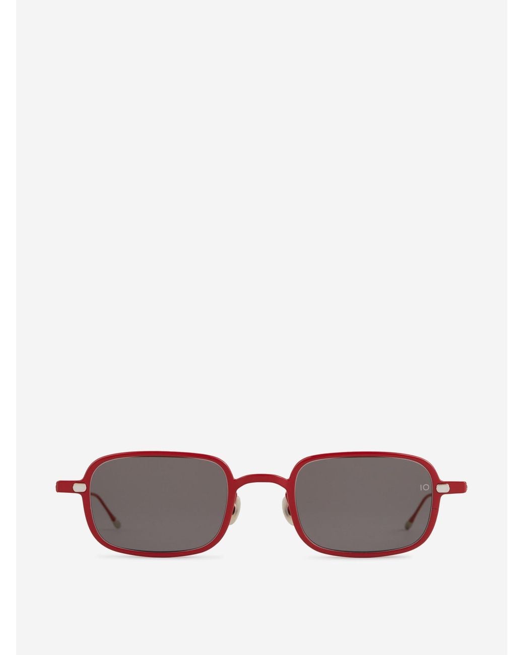 Eyevan 7285 Red Sunglasses No. 8 for men
