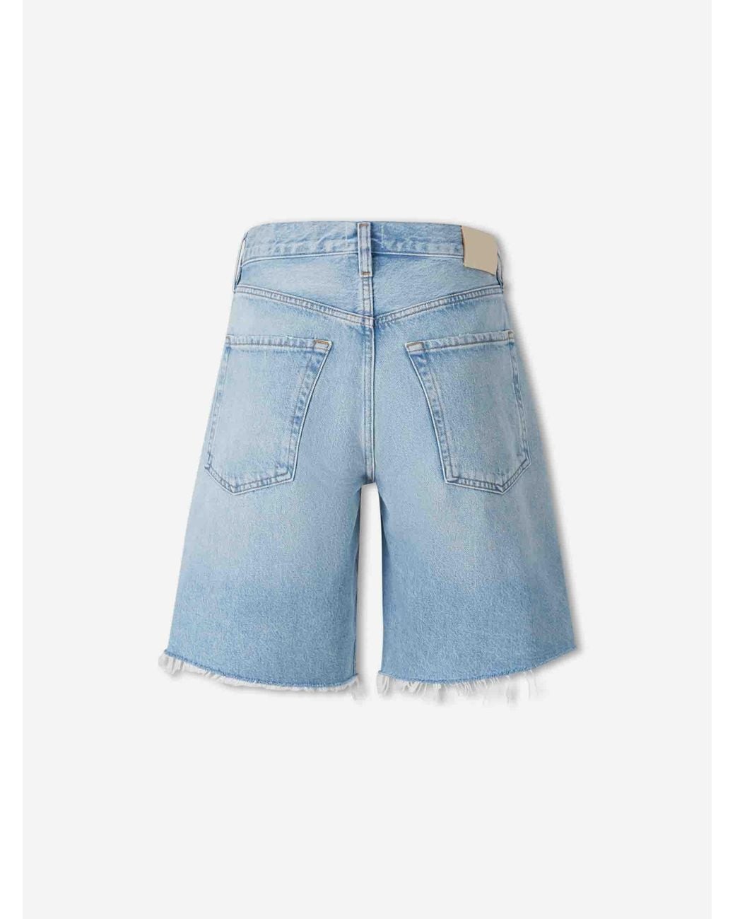 Citizens of Humanity Blue Ayla Bermuda Shorts