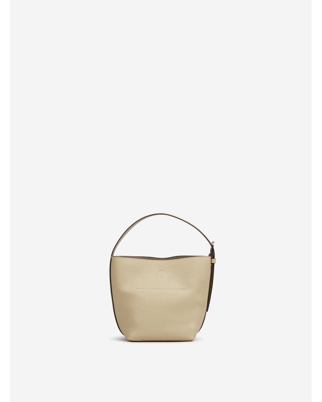 Borsa Small Belted di Totême in Natural