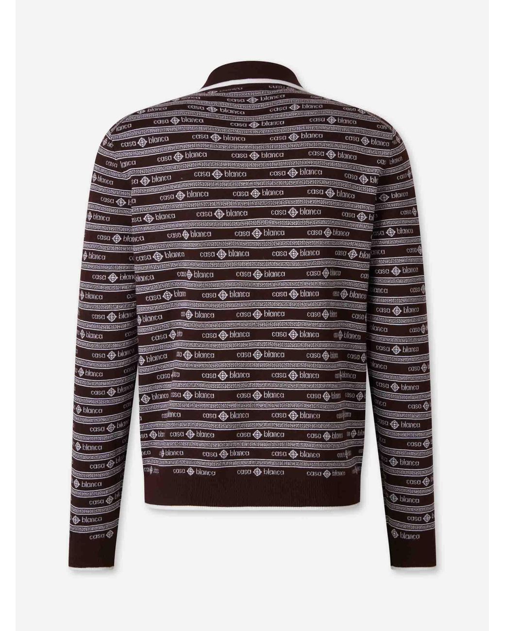 Casablanca Gray Logo Print Jersey for men