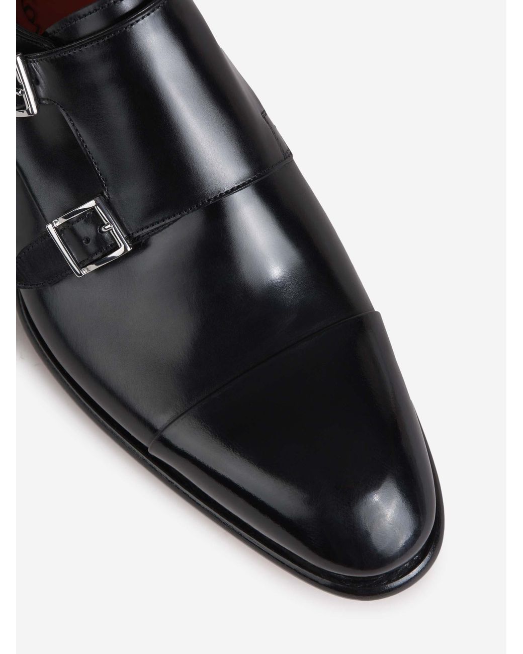 Santoni Schnallenschuhe in Black für Herren